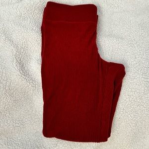 Old Navy High Waisted Ribbed Leggings